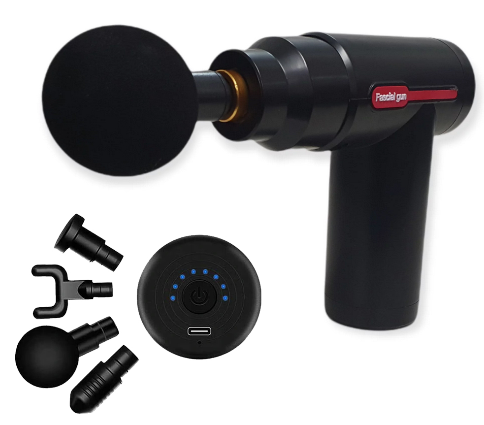 Pistolet do masażu masażer wibracyjny massage gun usb C