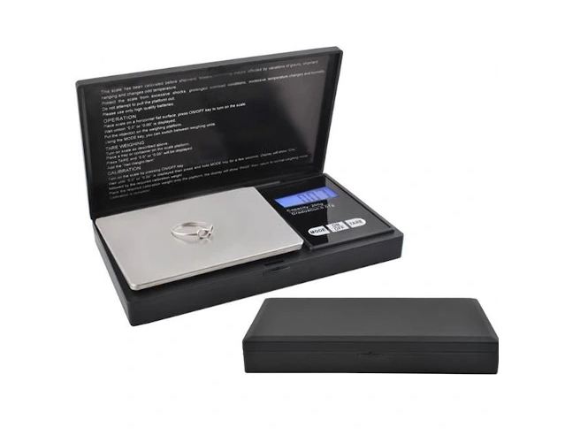 Duża elektroniczna waga jubilerska 200g / 0.01g lcd