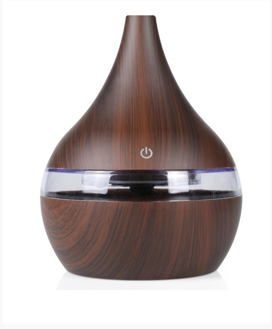 Ultradźwiękowy nawilżacz powietrza dyfuzor elektryczny drewno