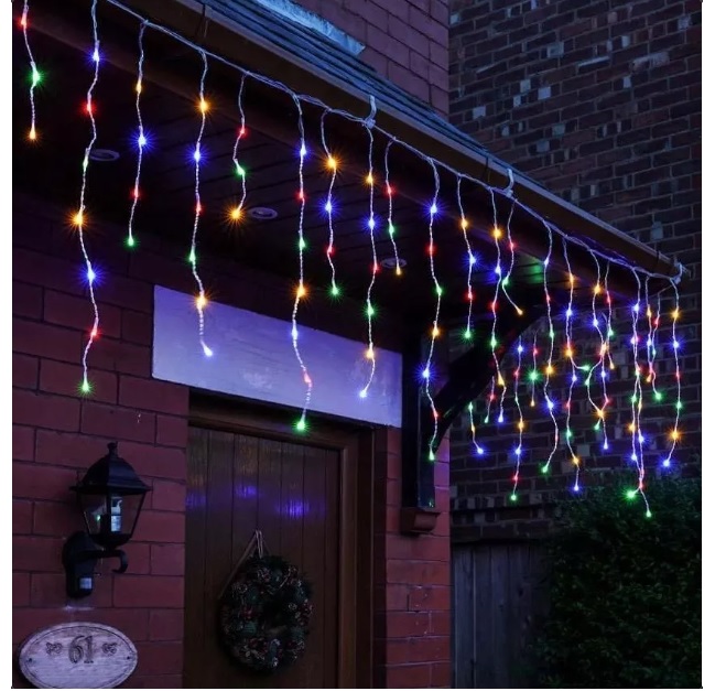 SOPLE 200 ZEWNĘTRZNE GRUBE KURTYNA ŚWIETLNA LED LA