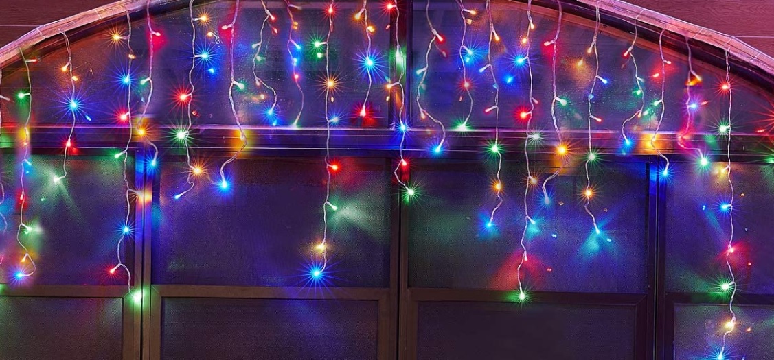 SOPLE 200 ZEWNĘTRZNE GRUBE KURTYNA ŚWIETLNA LED LA