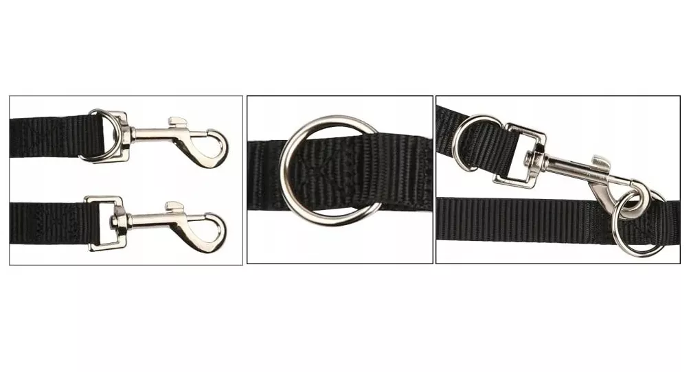 Smycz treningowa dla psa do tresury regulowana przepinana 155cm - obrazek 3