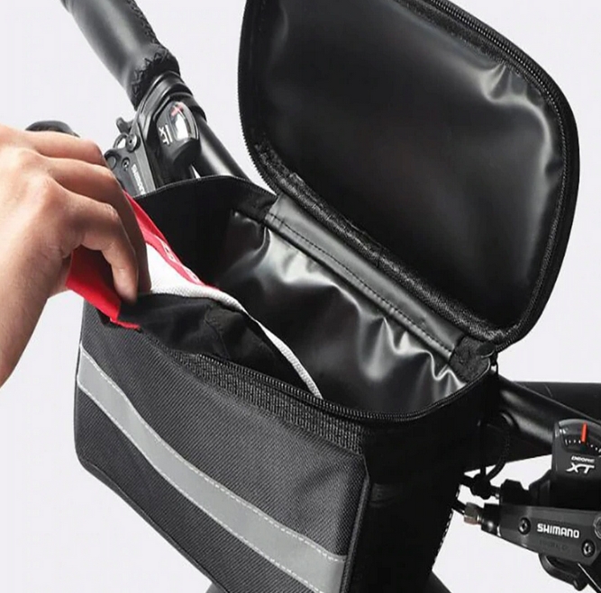 Torba na rower na kierownicę rowerowa sakwa - obrazek 3