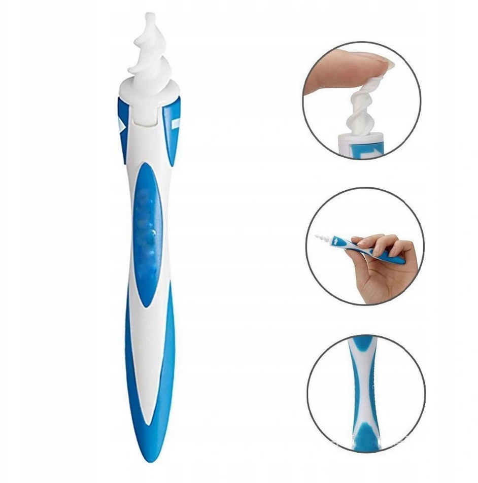 Urządzenie do czyszczenia uszu czyścik do uszu 16 końcówek - obrazek 3