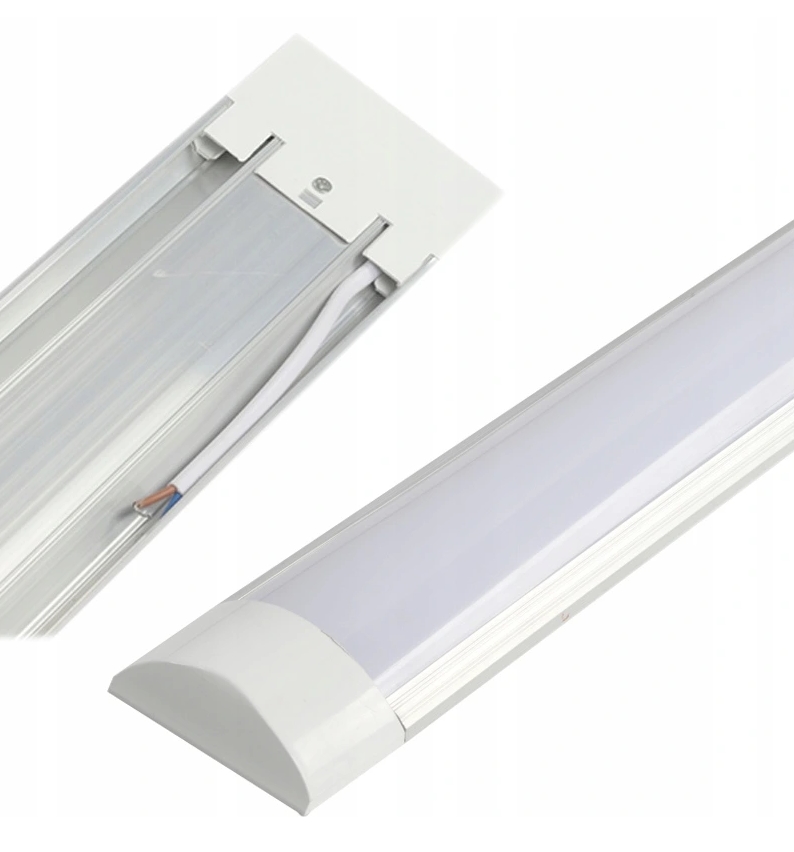 Świetlówka natynkowa lampa led do garażu warsztatu 120cm 48w 6500k