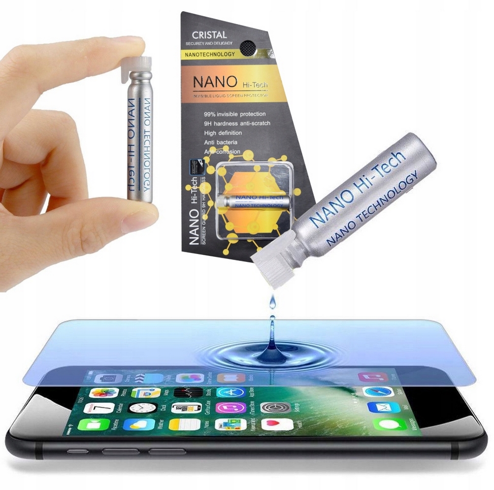 Płynne szkło na ekran nano powłoka ochronna szklana