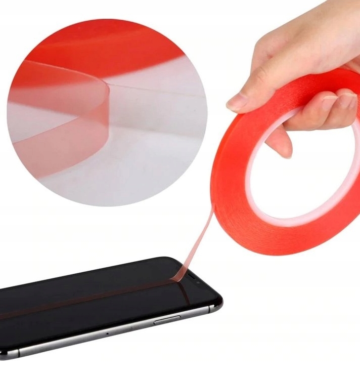 Taśma akrylowa dwustronna mocna cienka 19mm 3m - obrazek 2