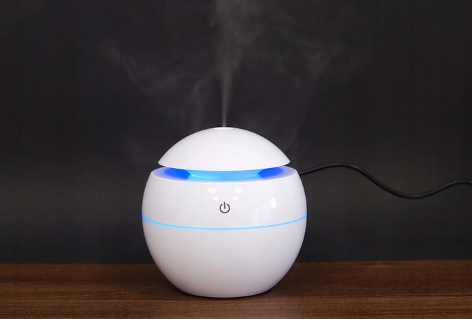 Ultradźwiękowy nawilżacz powietrza dyfuzor elektryczny rgb led - obrazek 4