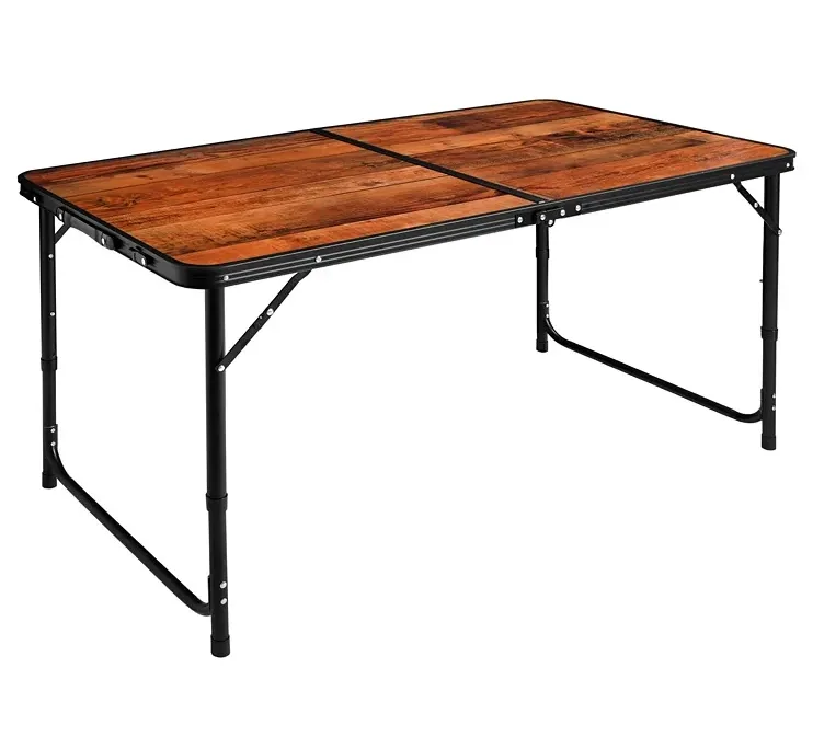 Stolik stół turystyczny składany walizka 4 krzesła regulacja 120cm - obrazek 2