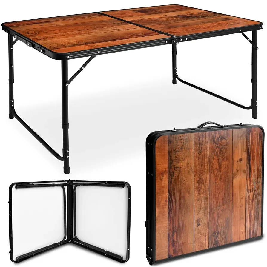 Stolik stół turystyczny ogrodowy składany walizka regulacja 120cm