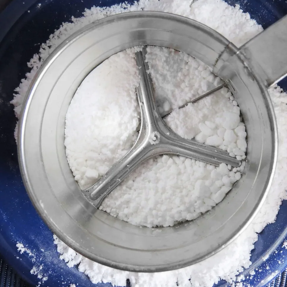 Przesiewacz do mąki kubek cedzak sitko stalowe - obrazek 3