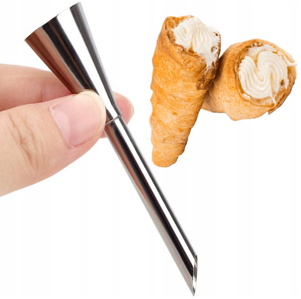 Tylka mała duża do nadziewania pączków szpryca zestaw 2szt - obrazek 3