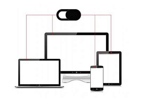 Zaślepka zaślepki zasłonka do kamerki kamery laptopa 3szt - obrazek 2