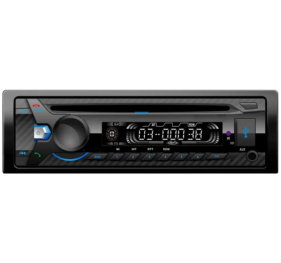 Radio samochodowe bluetooth bt 1-din usb aux sd pilot 4x50w