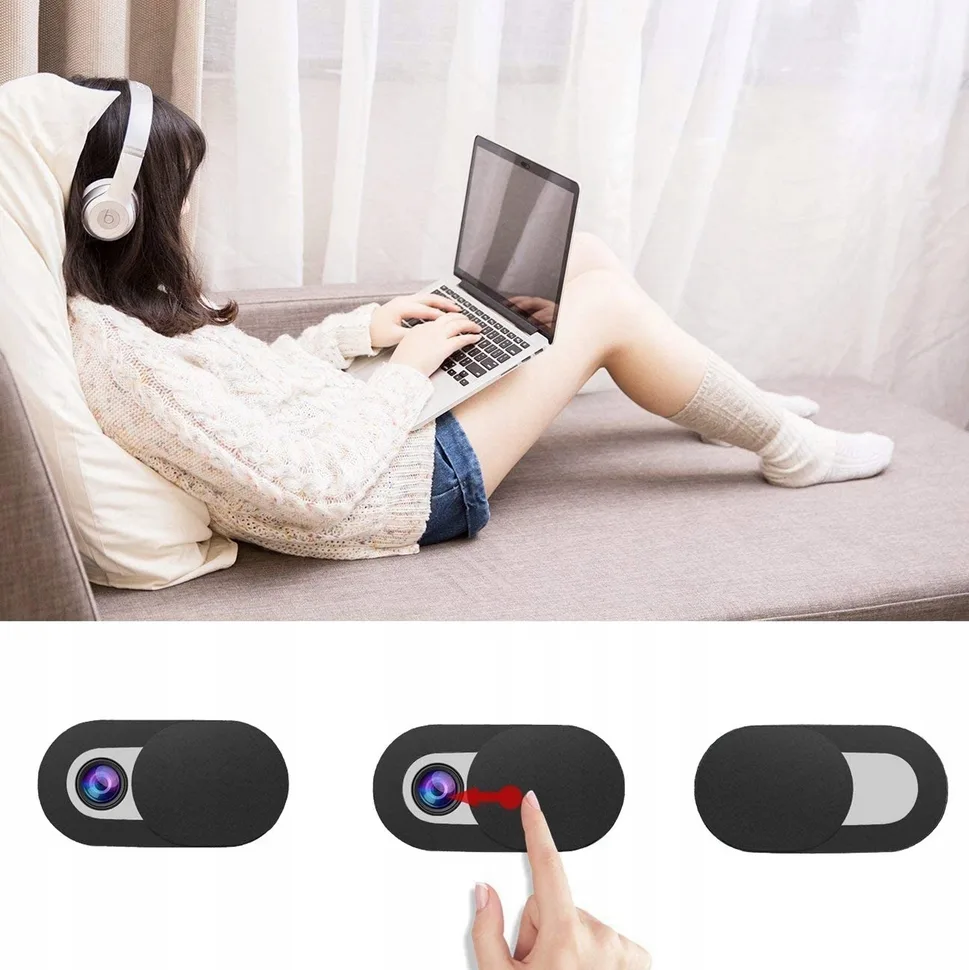 Zaślepka zaślepki zasłonka do kamerki kamery laptopa 3szt - obrazek 5