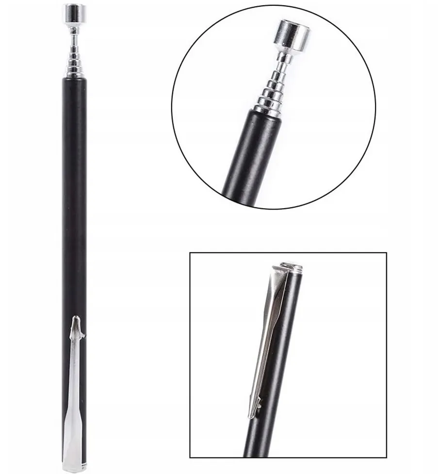 Chwytak magnetyczny magnes teleskopowy składany 61cm - obrazek 3
