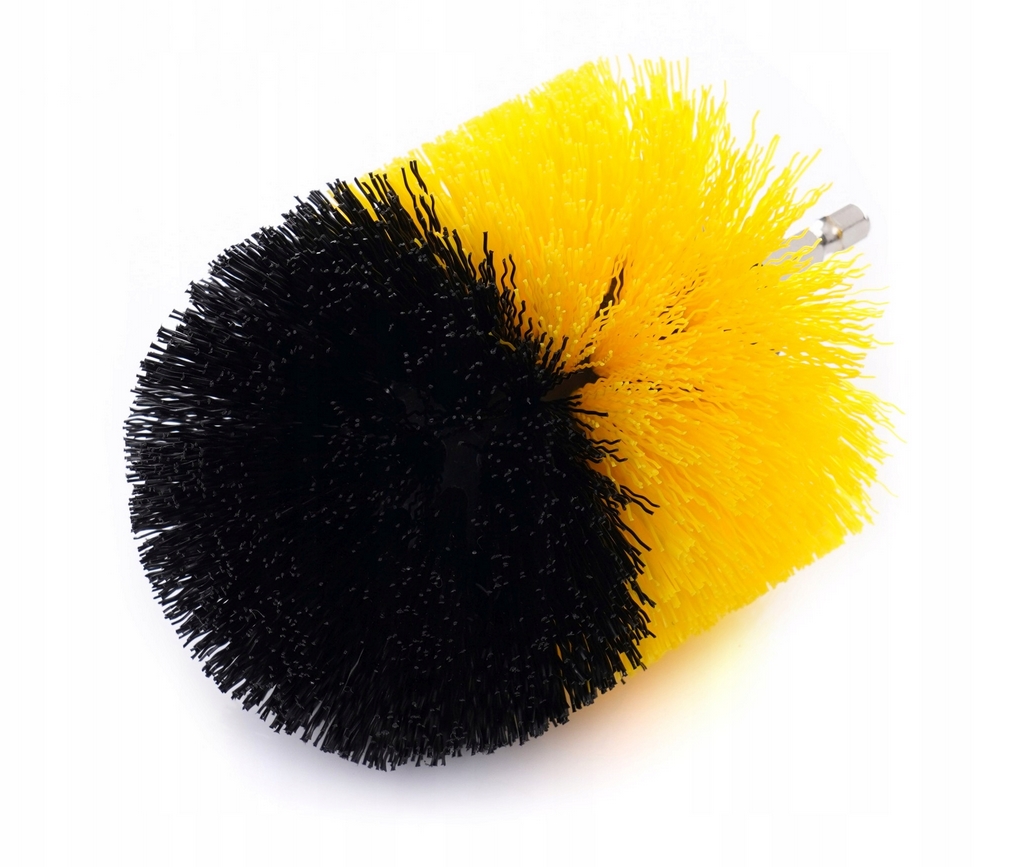 Szczotki czyszczące sprzątające na wiertarkę 1/4 zestaw 3 el - obrazek 4