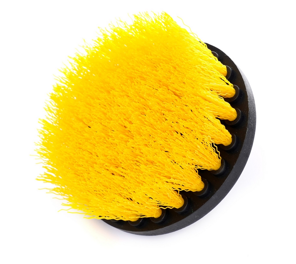 Szczotki czyszczące sprzątające na wiertarkę 1/4 zestaw 3 el - obrazek 5