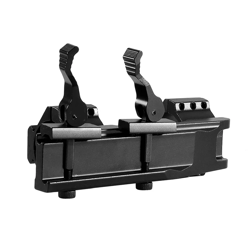 GENETIC® Montaż lunety jednoczęściowy uniwersalny 1" 30mm adapter szyna 20mm picatinny - obrazek 2