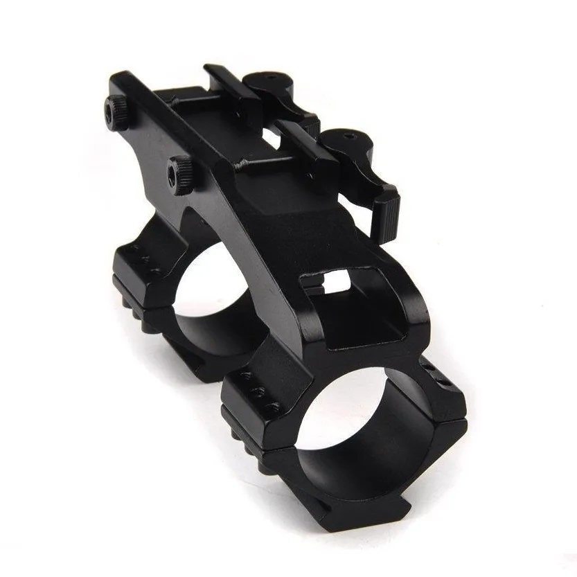 GENETIC® Montaż lunety jednoczęściowy uniwersalny 1" 30mm adapter szyna 20mm picatinny - obrazek 3