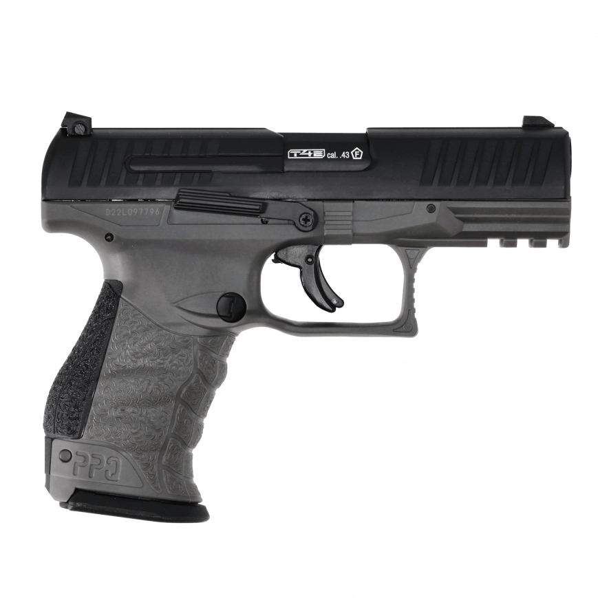 Wiatrówka pistolet na kule gumowe Walther PPQ M2 T4E .43 CO2 szary ekp<17J - obrazek 2