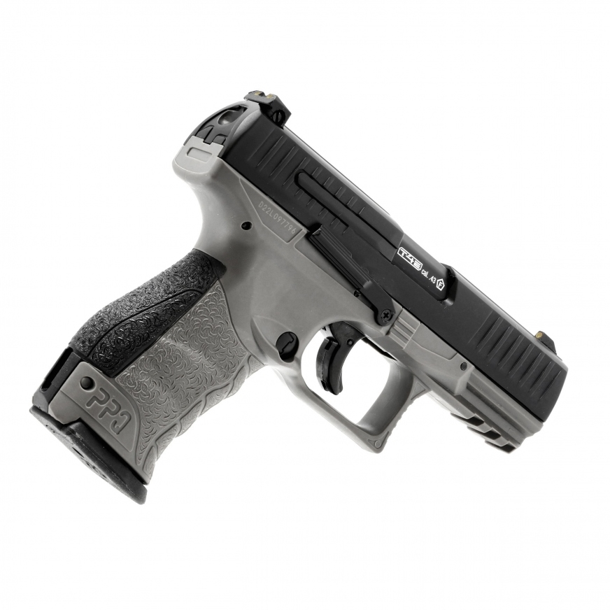 Wiatrówka pistolet na kule gumowe Walther PPQ M2 T4E .43 CO2 szary ekp<17J - obrazek 3