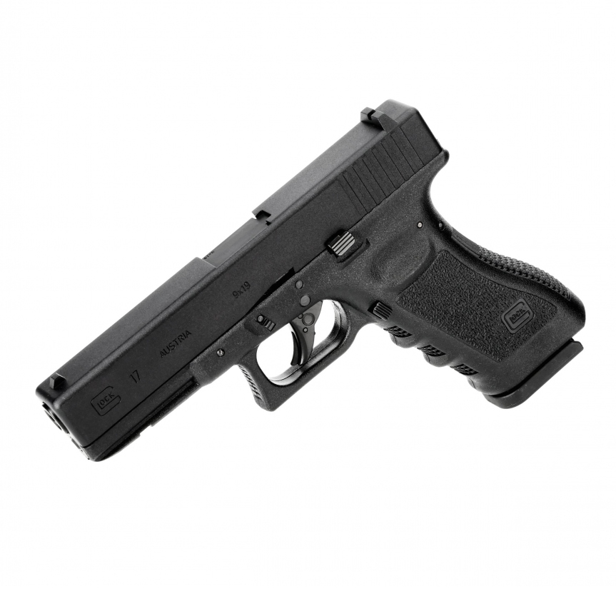 Wiatrówka pistolet Glock 17 Gen3 4,5mm blowback BB CO2 ekp<17J - obrazek 3