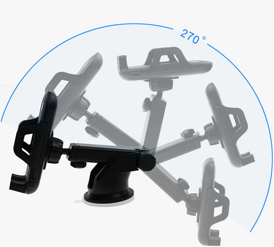 Uchwyt samochodowy na telefon na deskę szybę teleskopowy - obrazek 4