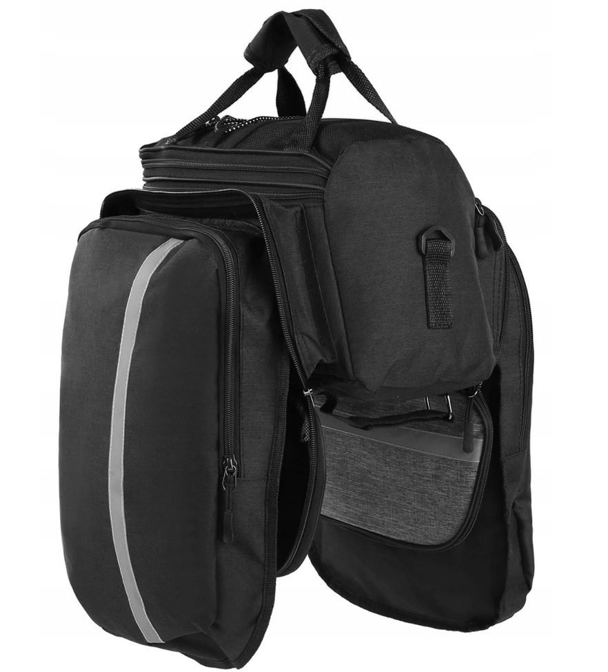 Torba rowerowa sakwa podwójna - obrazek 4