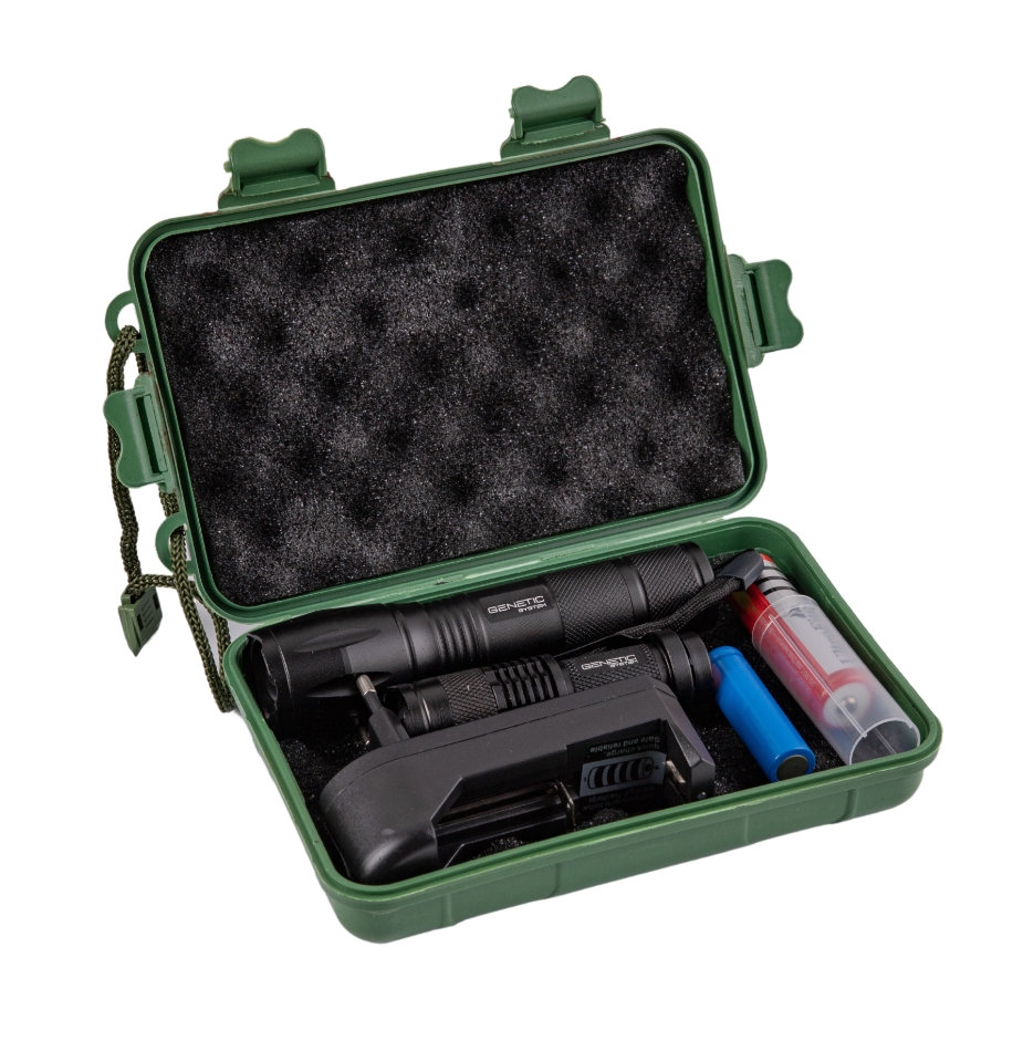 Zestaw latarek led latarka taktyczna wielofunkcyjna akumulatorowa - obrazek 3