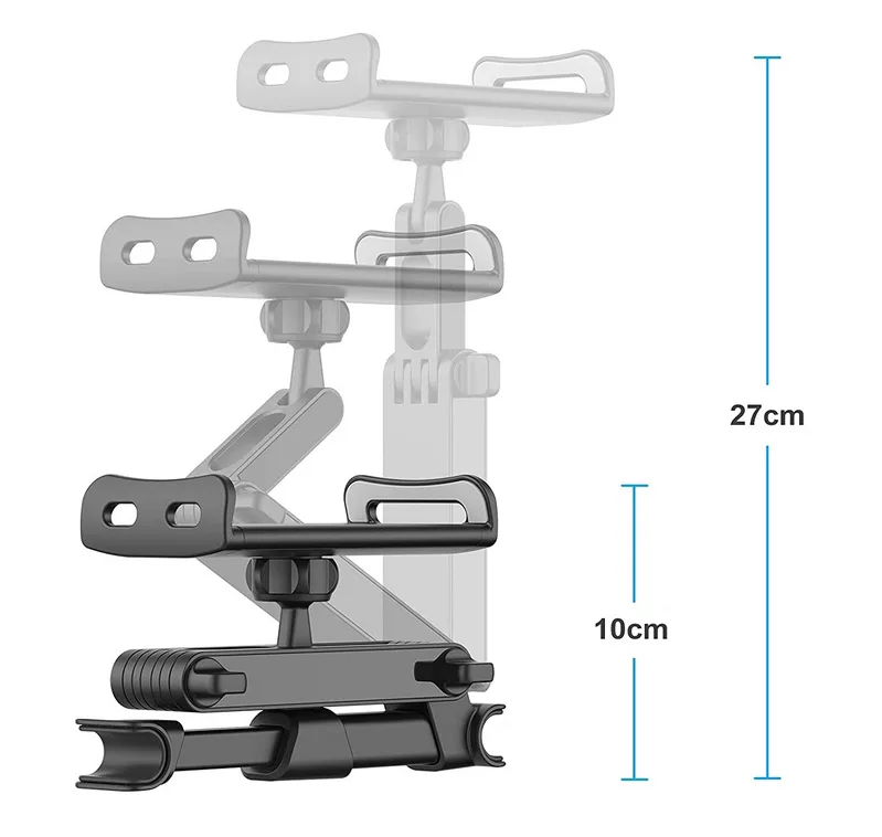 Uchwyt samochodowy na tablet zagłówek regulowany - obrazek 4