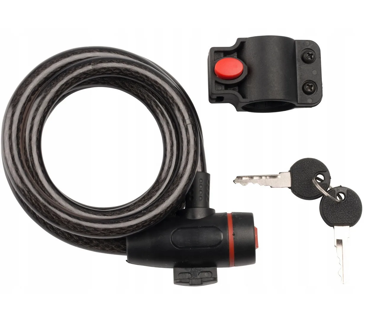 Blokada rowerowa na rower motor zapięcie klucz gruba 100cm 12mm