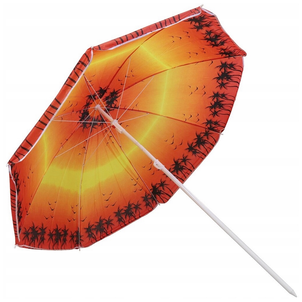 Parasol plażowy ogrodowy rozkładany składany łamany 180x175cm - obrazek 4