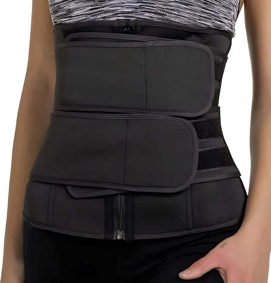 Pas neoprenowy do ćwiczeń gorset wyszczuplający odchudzający - obrazek 8