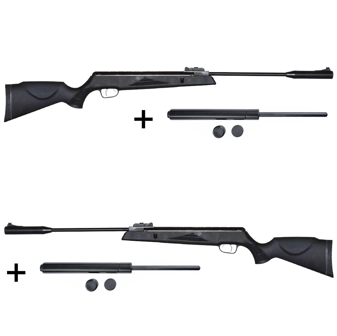 Wiatrówka karabinek SR1000S Black kal. 5,5mm łamana ekp<17J + sprężyna gazowa vortex