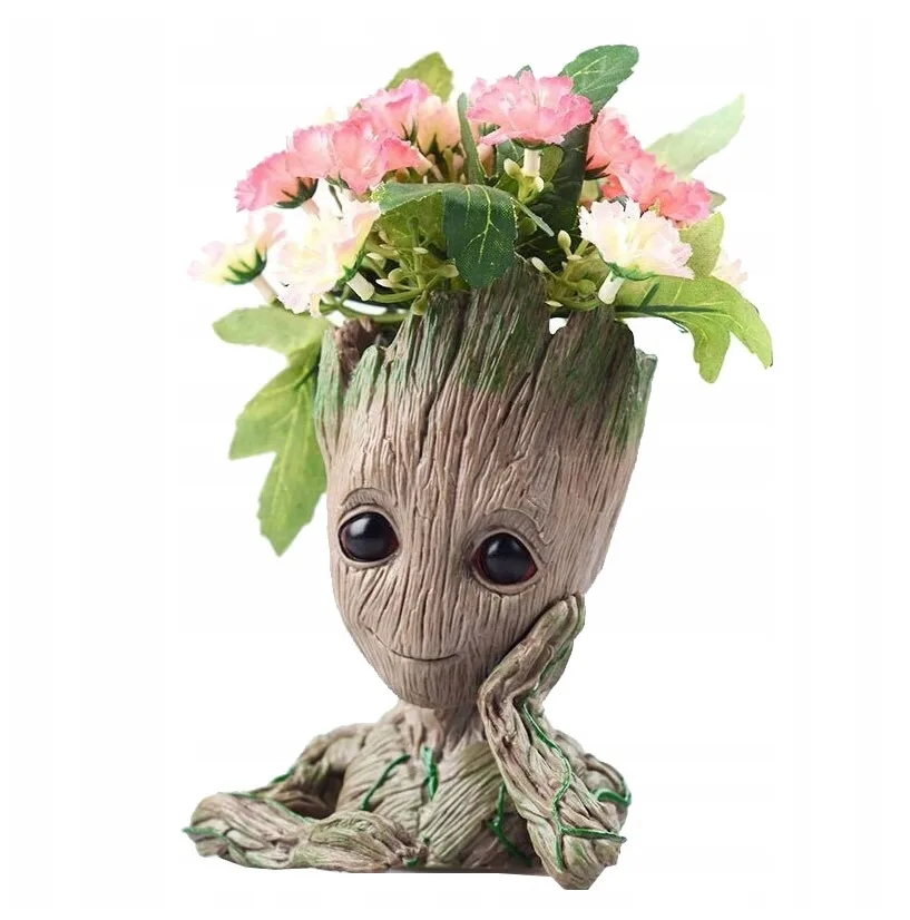 Doniczka groot na biurko kwiaty strażnicy galaktyki 14cm