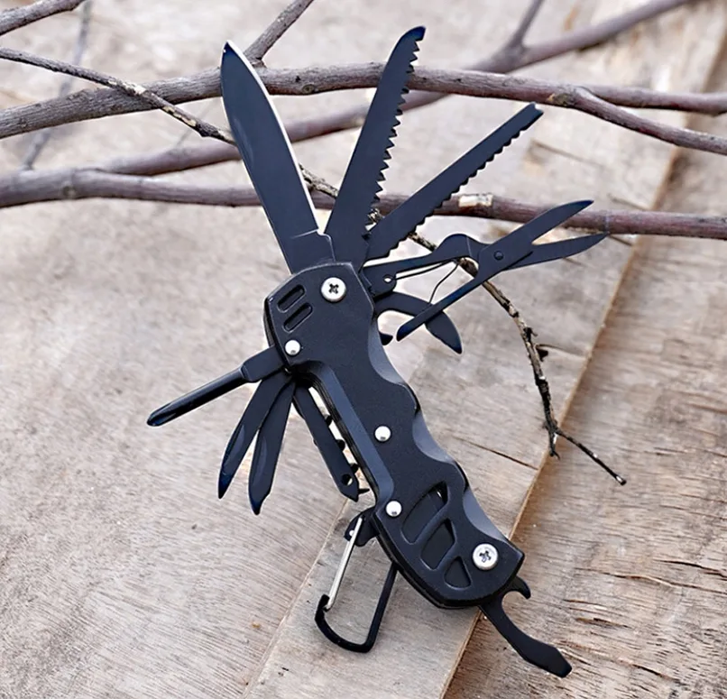 FOXTER® Multitool narzędzie wielofunkcyjne survival scyzoryk 13w1 - obrazek 2