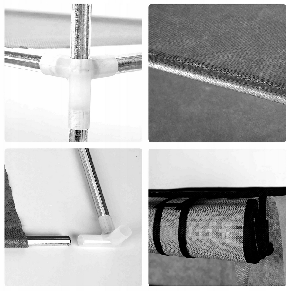 Szafka szafa regał na buty tekstylna duża xxl 10 półek - obrazek 4