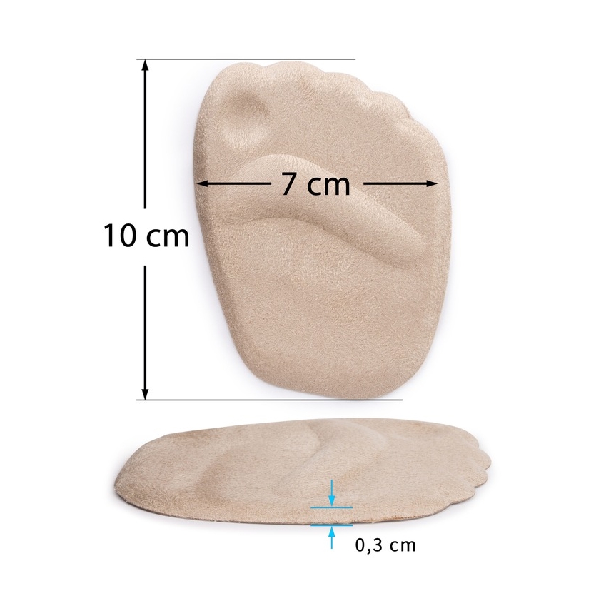 Wkładki do szpilek butów na obcasie otarcia do stóp piankowe 2szt - obrazek 2