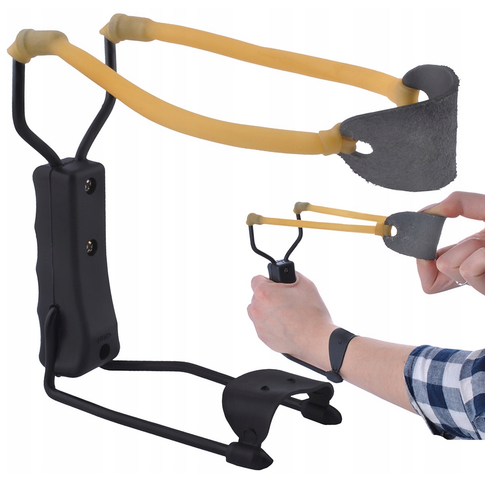 Profesjonalna proca wędkarska strzelecka mała podpórka