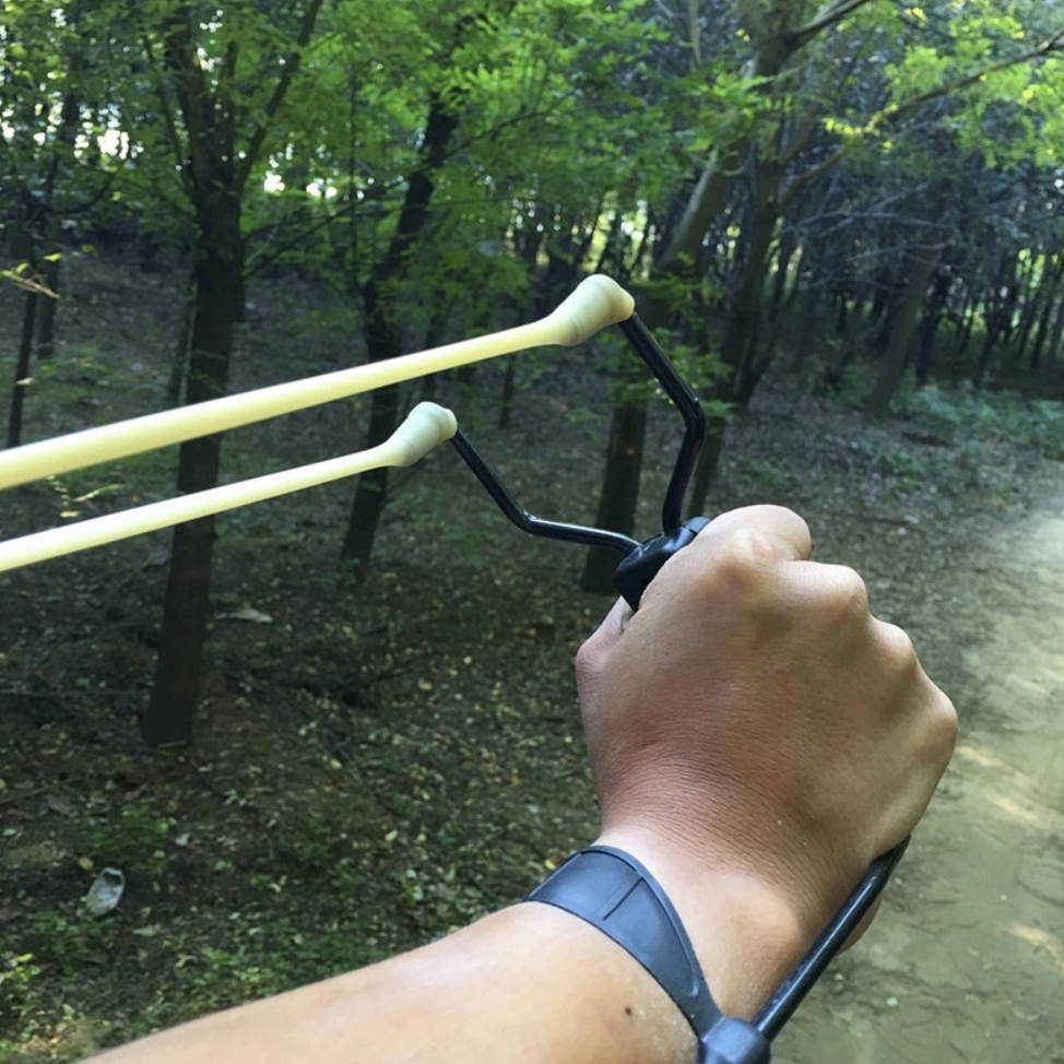 Profesjonalna proca wędkarska strzelecka mała podpórka - obrazek 3