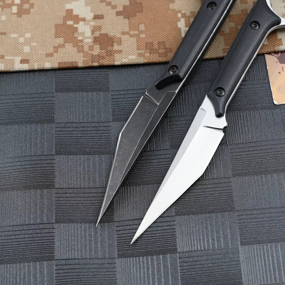 FOXTER® Nóż myśliwski taktyczny wojskowy survival karambit rzutka pokrowiec 19cm - obrazek 5