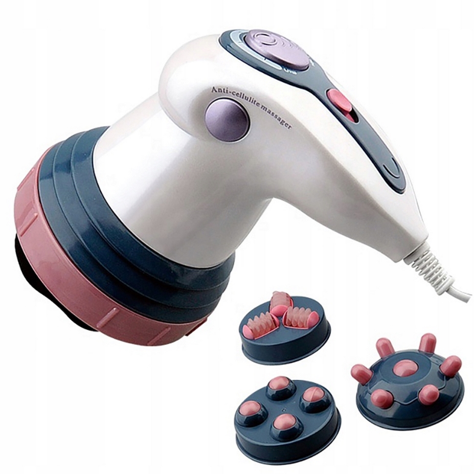 Masażer wyszczuplający antycellulitowy ujędrniający do ciała cellulitu body zestaw 5w1 - obrazek 2