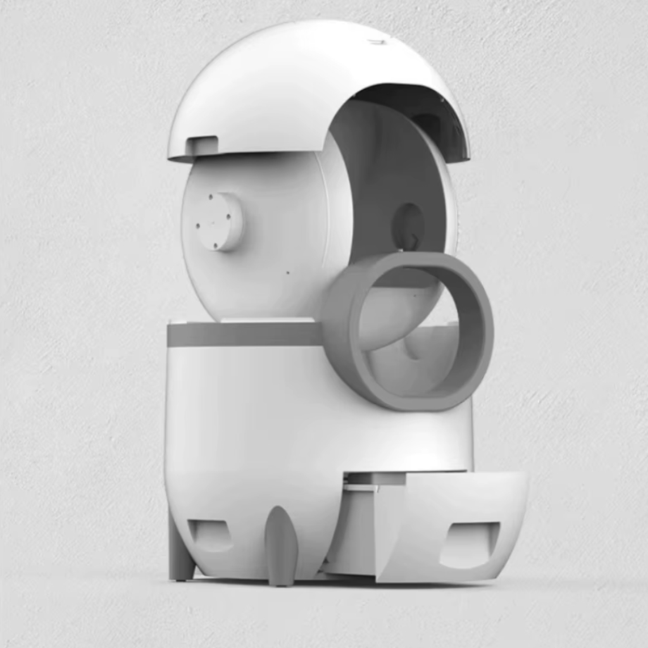 NUXIE® Kuweta samoczyszcząca dla kota inteligentna smart wifi aplikacja 60l - obrazek 5