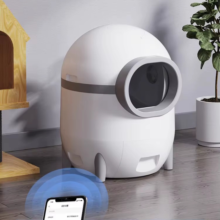 NUXIE® Kuweta samoczyszcząca dla kota inteligentna smart wifi aplikacja 60l - obrazek 3