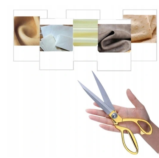 Profesjonalne nożyce nożyczki krawieckie 24cm - obrazek 5