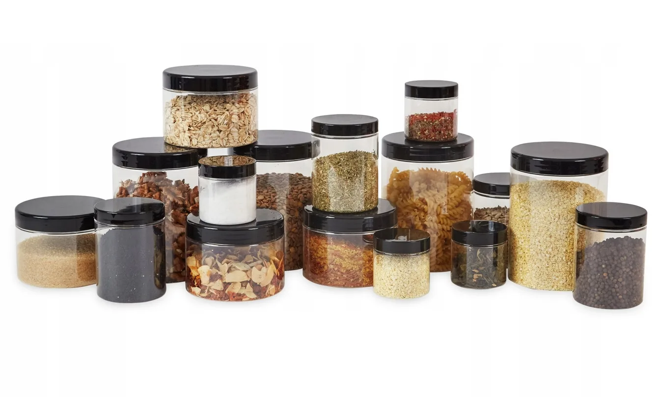 Plastikowy pojemnik słoik wielofunkcyjny z nakrętką 200ml - obrazek 2