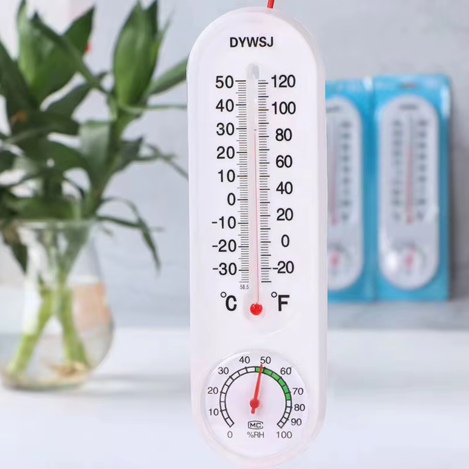 Termometr z higrometrem zewnętrzny wewnętrzny ogrodowy stacja pogodowa 2w1 - obrazek 3