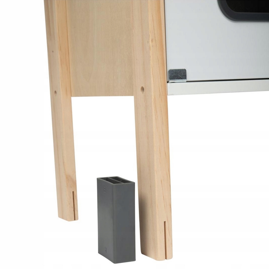 Drewniana kuchnia do zabawy dla dzieci zabawka duża efekty świetlne playtive lidl + akcesoria - obrazek 6