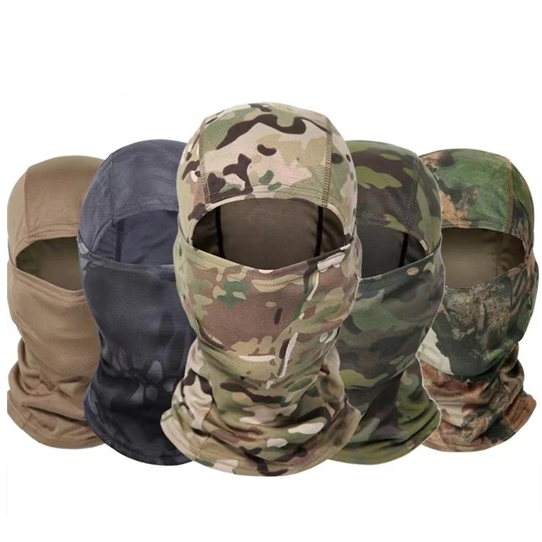 Kominiarka termoaktywna zimowa wojskowa narciarska ciepła maska z kołnierzem - obrazek 10